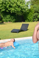 Blowjob and 69 Poolside 20
