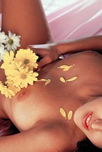 Breanne Benson Sexy Babe With Flowers 08