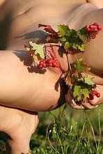 Olena Hot Nude Girl Posing Outdoors 15