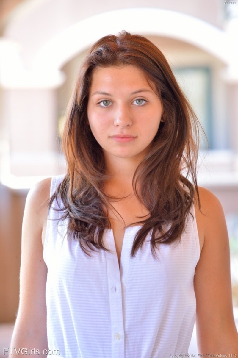 Ariana Innocent In White 07