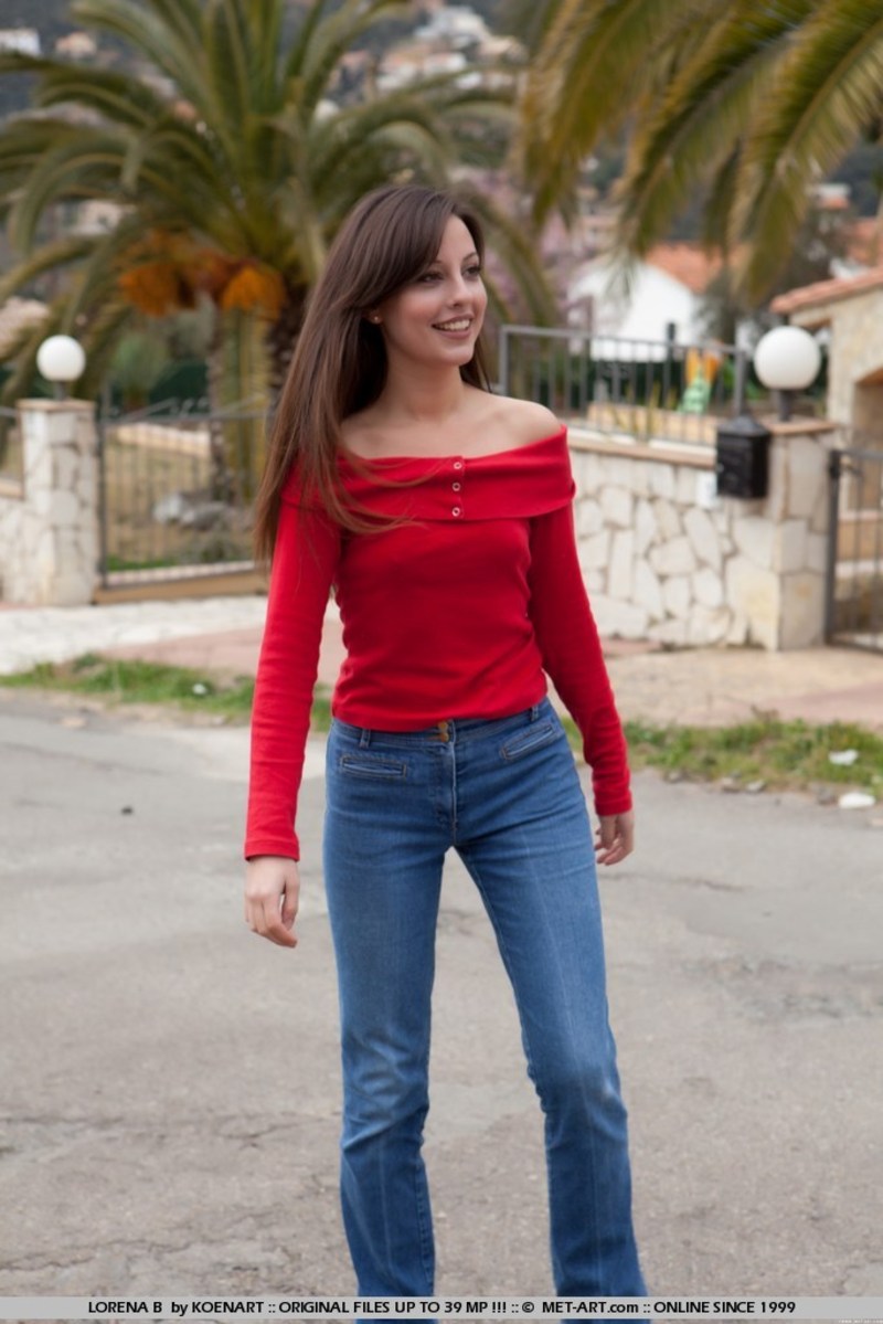 Lorena B On The Street 08