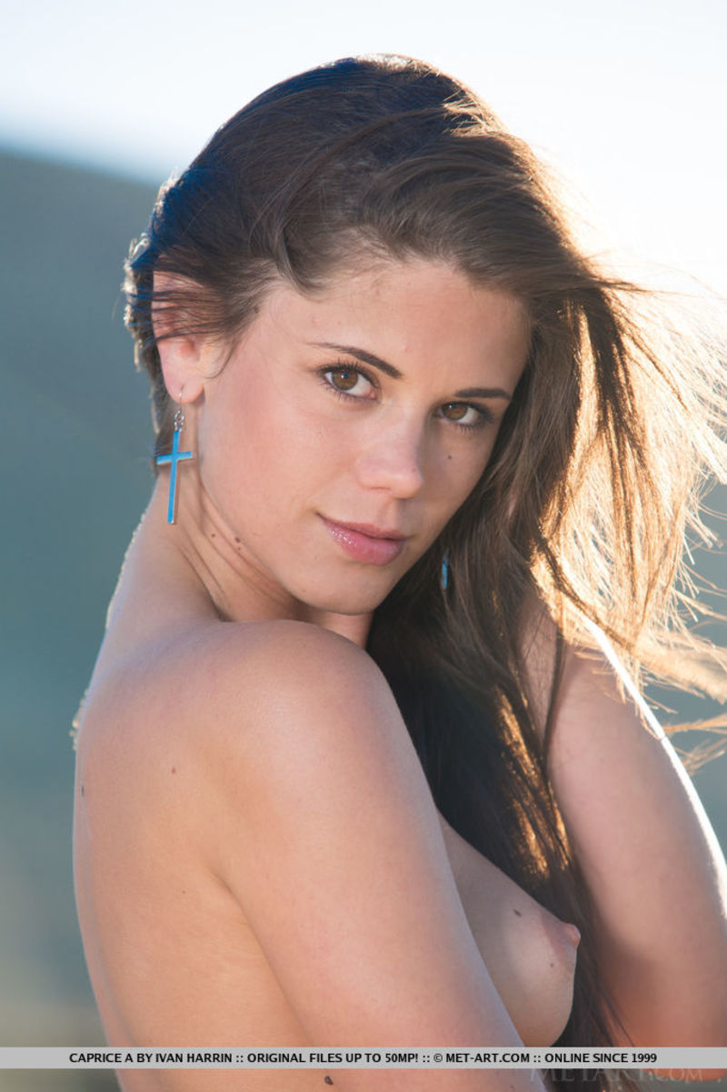 Little Caprice Nude Outdoors 09
