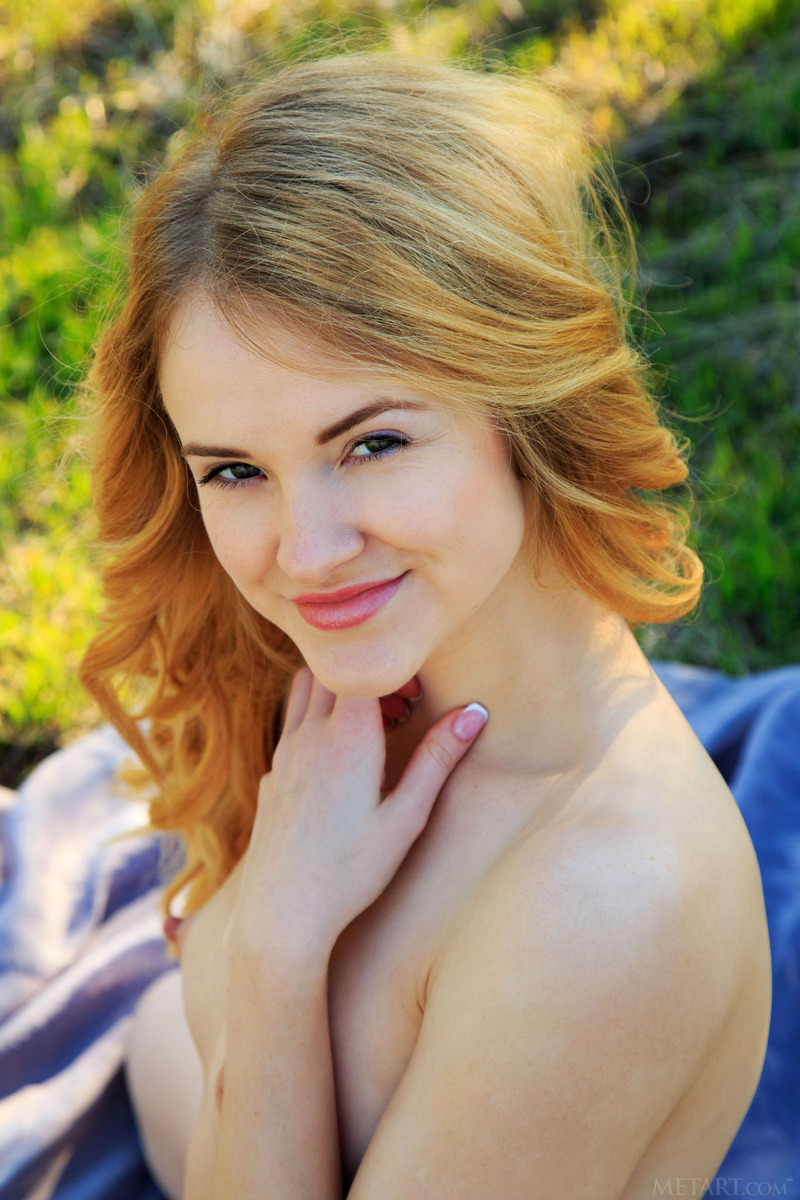 Statuesque redhead Alice May 17