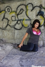 Miss Sandra Mae Under Bridge 10