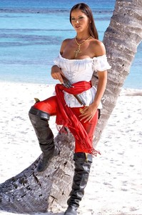 Angel Dark Sexy Pirate babe
