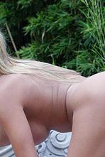 Lexie Marie Busty Blonde Babe Gets Nude Outdoors 03